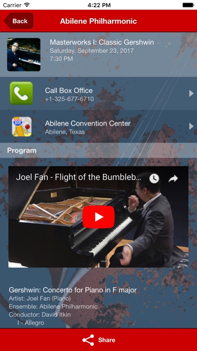 Abilene Philharmonic screenshot 4