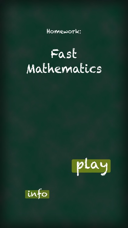 Fast Mathematics