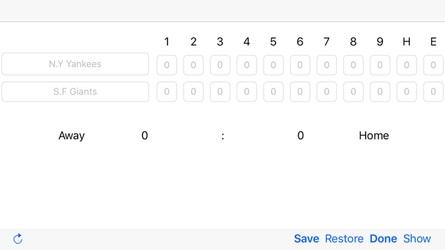 Scoreboard for Baseball(圖1)-速報App