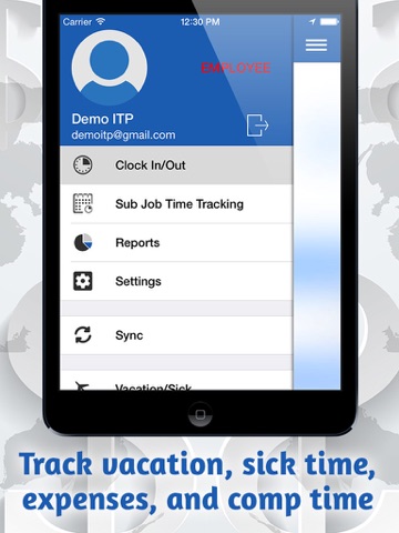 iTimePunch Plus Time Sheet App screenshot 3