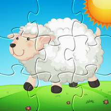 ‎Farm Animals - Puzzle for kids