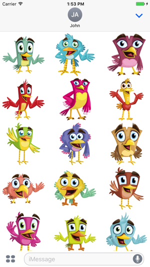 Happy Bird Stickers(圖3)-速報App