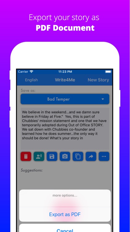 Write4Me - Write text by voice screenshot-3
