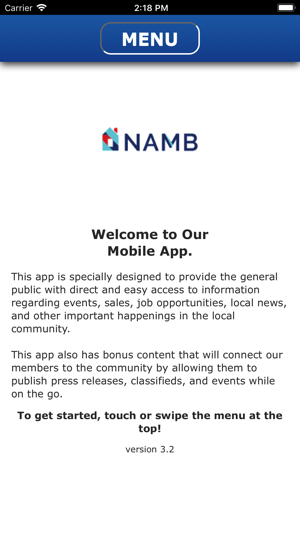 NAMB Mobile App