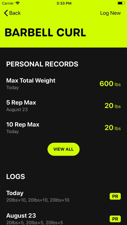 Gains - Log your workouts screenshot-3