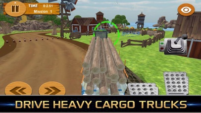 Wood Truck Hill Road Driver screenshot 3