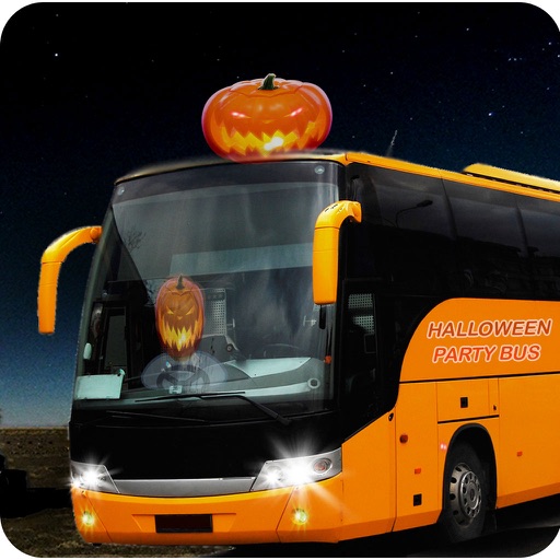 Halloween Party Bus Simulator icon