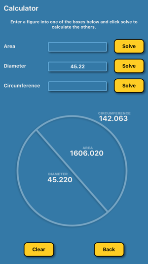 Circle Calculator Radius Area(圖2)-速報App