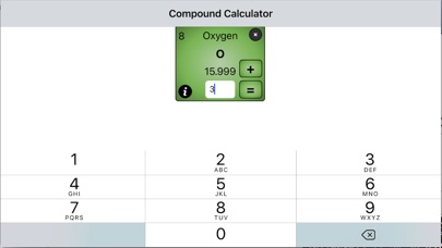 Periodic Table Calculator screenshot 2