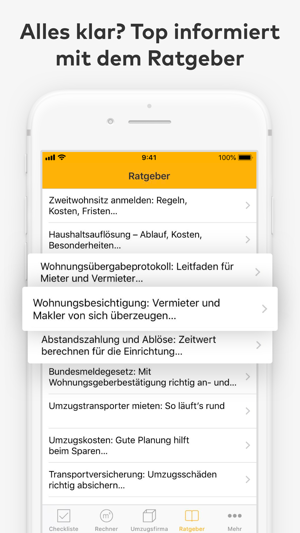 Umzugshelfer für Ihren Umzug(圖7)-速報App