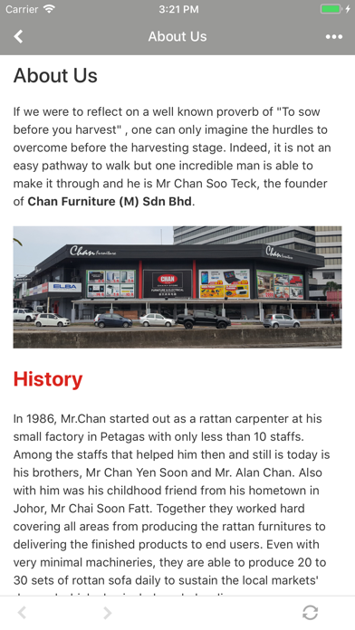 Chan Furniture Sdn Bhd screenshot 3