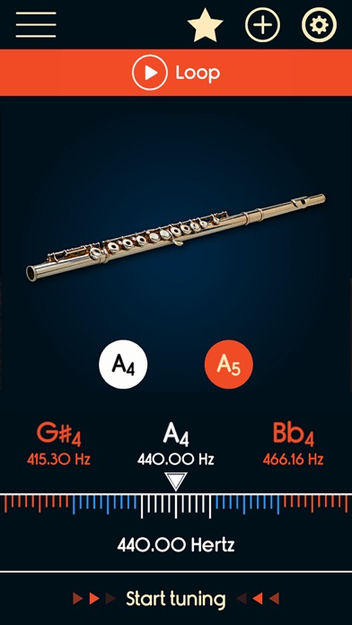 Flute Tuner screenshot 3