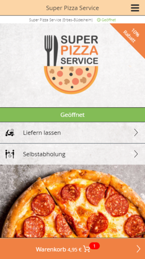 Super Pizza Service Erbes-Büdesheim(圖1)-速報App