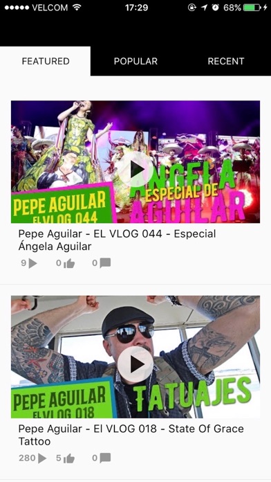 Pepe Aguilar App screenshot 3