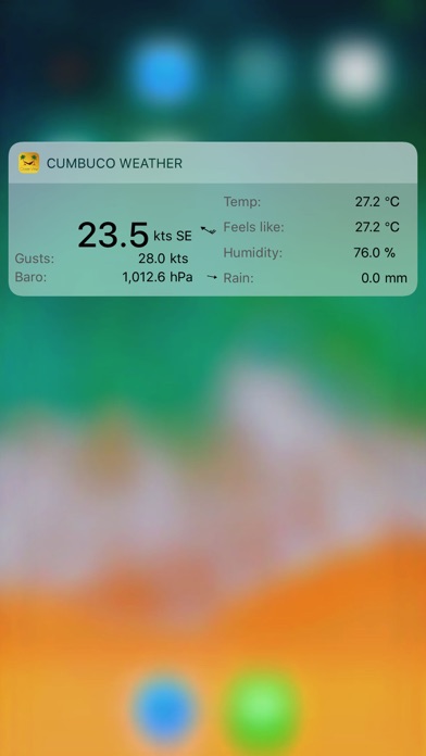 Cumbuco Weather Station screenshot 4