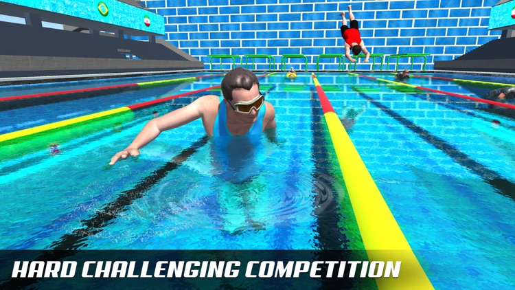 Water Swimming Diving Race Pro