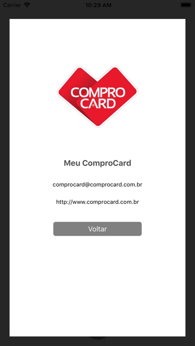 Meu ComproCard screenshot 3