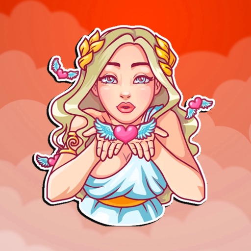 Greek Princess Emoji Stickers