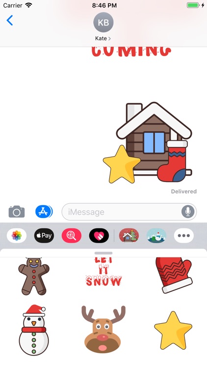 Christmas Stickers And Phrases screenshot-3