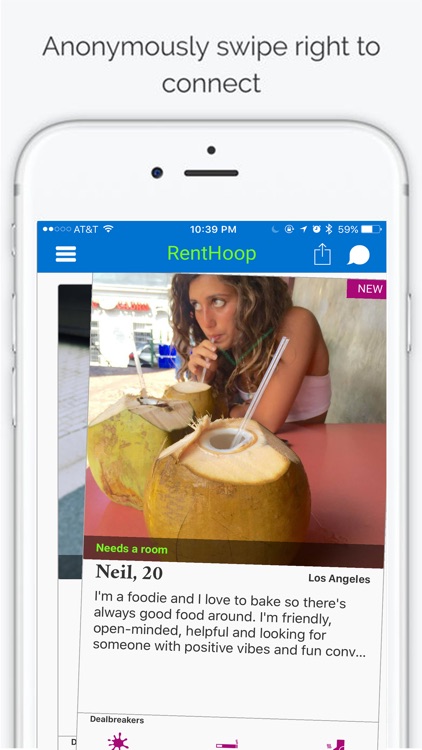 RentHoop - Roommate Finder