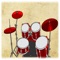 Here is an simple and handy music application that makes a real drum kit out of your iPhone 
