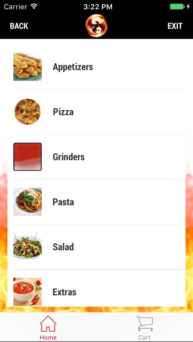 Rising Phoenix Pizzeria App screenshot 3
