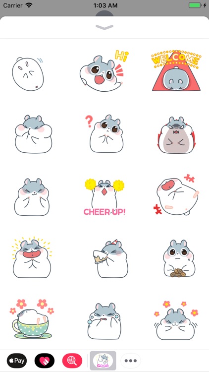 Hamstery Animated Stickers