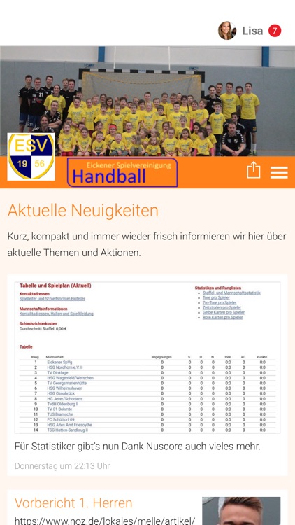 Eickener Spvg. - Handball