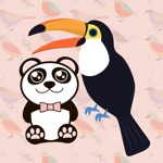 Stylish Bird Stickers