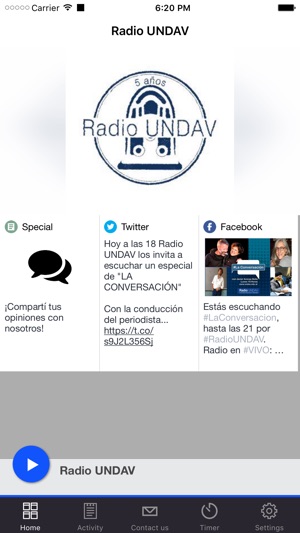 Radio UNDAV(圖1)-速報App