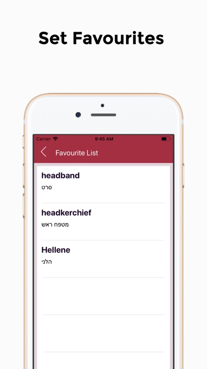 English - Hebrew Translator screenshot-3