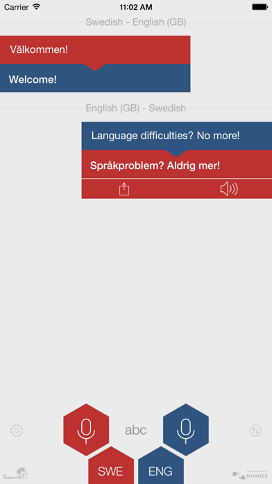 Babel Swedish Voice Translator Screenshot 2