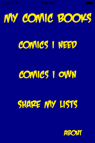 My Comic Books - náhled