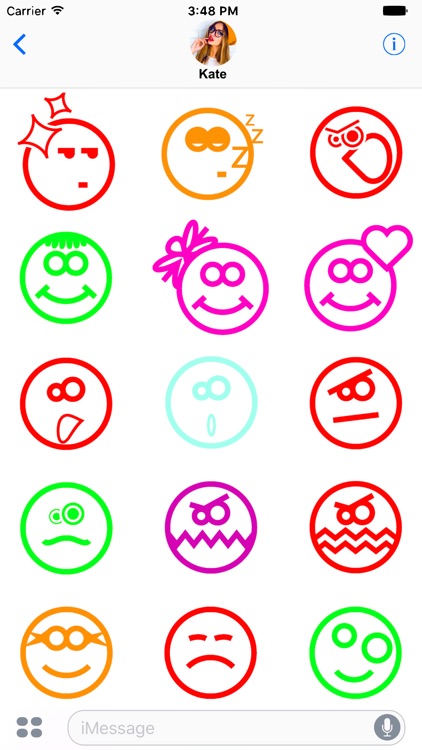 Animated Neon Emoji screenshot-2