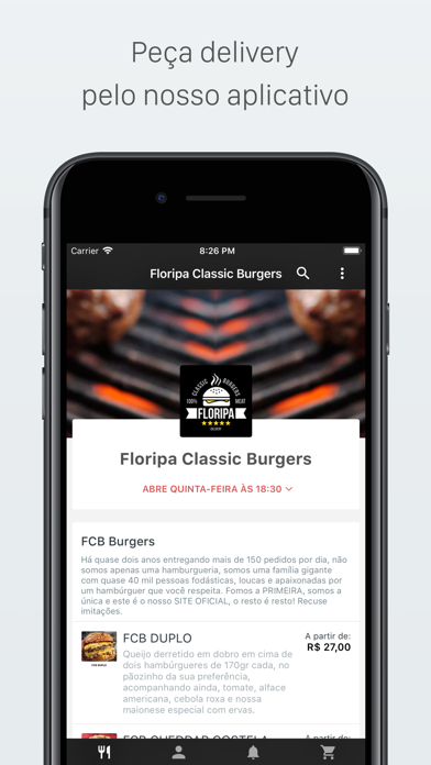 How to cancel & delete Floripa Classic Burgers from iphone & ipad 1