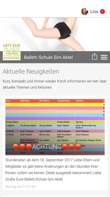 Ballett-Schule Sim Aktel