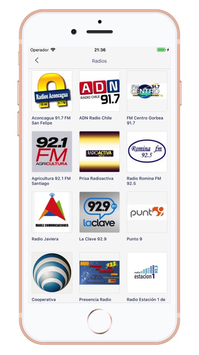 Radios de Chile - AM/FM screenshot 2