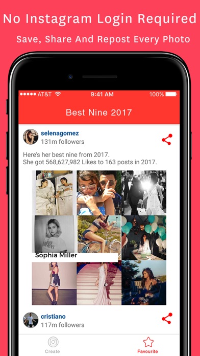 Best Nine 2017 For Insta screenshot 3