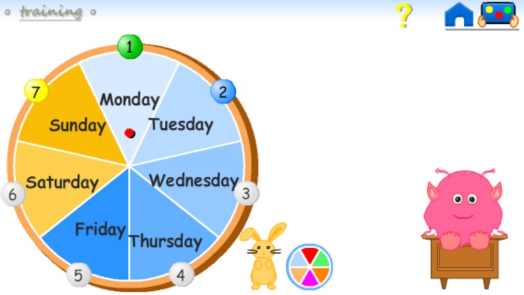 :-) The days of the Week screenshot-3