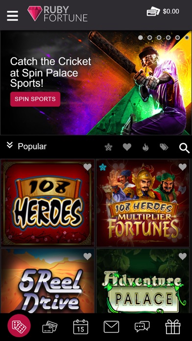 RUBY FORTUNE CASINO 4.0.0 IOS CASINO RUBY FORTUNE CASINO 4.0.0 IOS