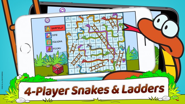 Garfield Snakes and Ladders(圖2)-速報App