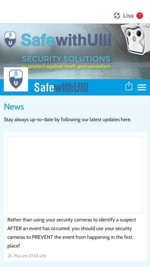 Safe with Ulli(圖1)-速報App