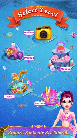 Princess Mermaid Makeup(圖2)-速報App