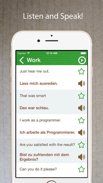 Learn German Phrasebook Lite +