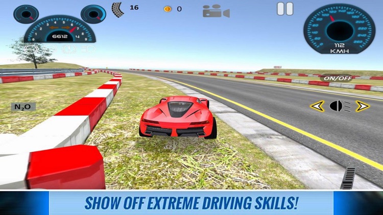 Racing Car Speed Test