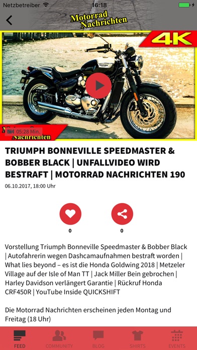 Motorrad Nachrichten screenshot 4