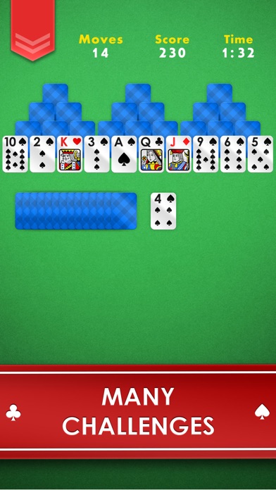 TriPeaks - Solitaire Card Fun 1.0 IOS -