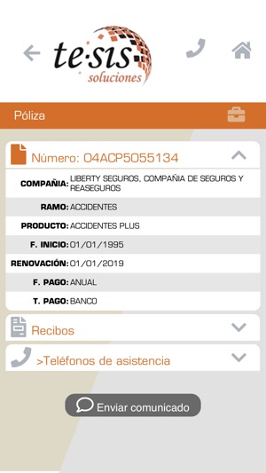 TE-SIS Seguros App(圖1)-速報App