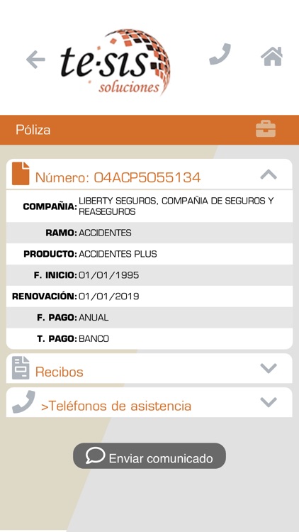 TE-SIS Seguros App