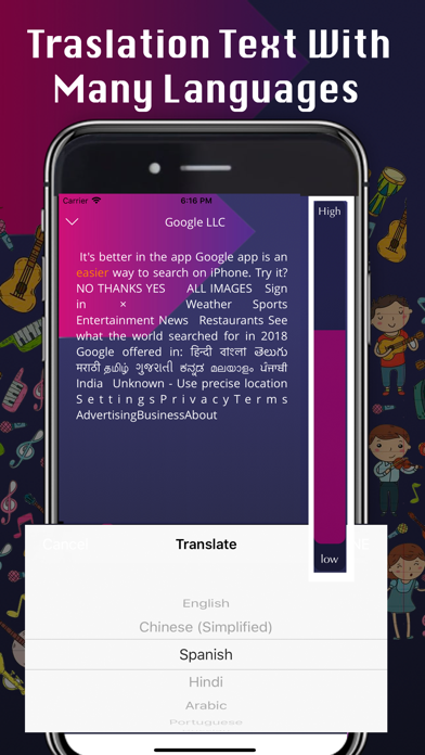 Text to Speech - Music Player screenshot 4